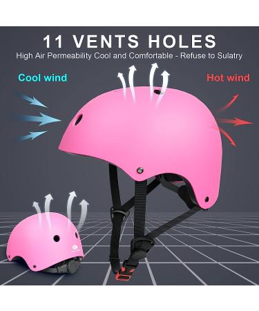 Glaf Toddler Bike Helmet for 2-8 Years Old Kids - Adjustable Multi-Sport Helmet for Boys and Girls - Lightweight and Durable - Pink (Small 48-54cm) - Buy Online on GoSupps.com