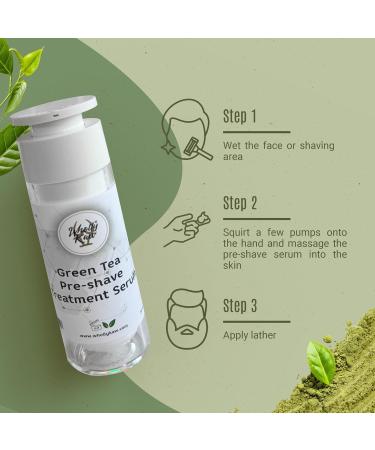 Unscented Pre-Shave Treatment Serum for Sensitive Skin | Hydrating & Moisturizing with Green Tea & Cottonseed Milk | Close Comfortable Shaves - Buy Online on GoSupps.com