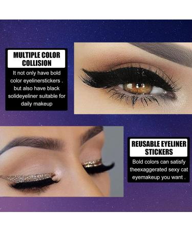 Buy FITBEST Eyelash Stickers - Reusable Waterproof Double Eyelid Tape for Easy Makeup | 7 Color Set for Women - Buy Online on GoSupps.com