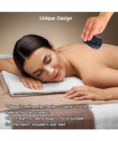 Gua Sha Facial Tools | Gua Sha Stone Massage Tool | Best Facial & Body Scraper for SPA & Acupuncture Therapy - Buy Online on GoSupps.com