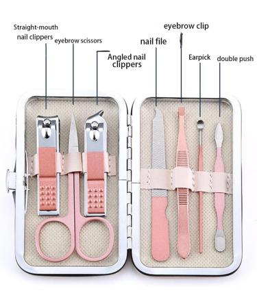 4-7 Piece Nail Clipper Set Household toenail Trimming Special Scissors and Manicure Set Tools Nail Clippers Eyebrow Clips and Ear Picks Suitable for All People. (Color : Black) - Buy Online on GoSupps.com