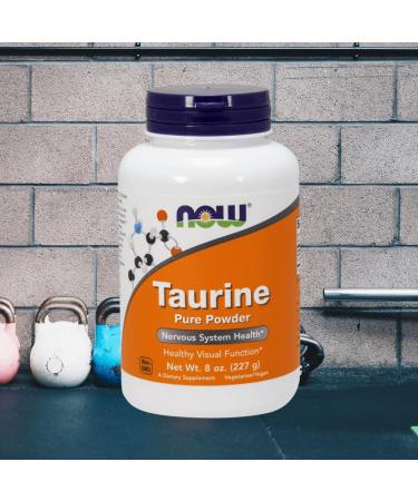 NOW Foods: Taurine Nervous System Health 8 oz - Buy Online on GoSupps.com