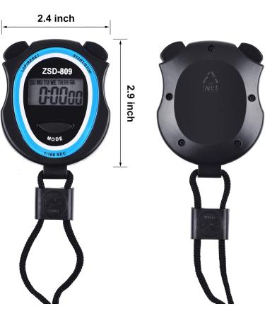 3-Piece Digital Stopwatch Set | Multi-Function Sports Timer for Trainers & Referees | Batteries Included - Fast International Shipping - Buy Online on GoSupps.com