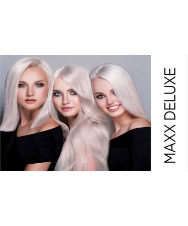 Maxx Deluxe Silver Shampoo - 17 FL oz | Brass Toning Purple Shampoo for Vibrant Yellow Gray & White Hair - Buy Online on GoSupps.com