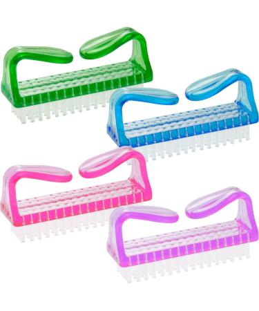 Nail brush 4 Set - Sorted in color