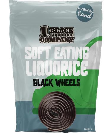 Black Liquorice Company - Black Liquorice Wheels 3 x 165g - Buy Online on GoSupps.com