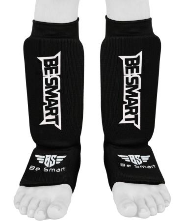 BS Kids Shin and Instep Guards for MMA | Leg & Foot Protection for Muay Thai & Kickboxing (XXXS 3-8 Years) - Buy Online on GoSupps.com