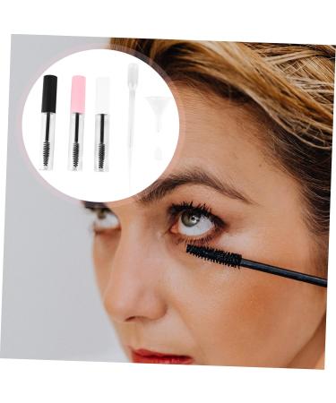 MAGICLULU 96 Pcs Mascara Empty Tube Lip Gloss Containers Refillable Tubes Mascara Wand Earth Tones Brush - Buy Online on GoSupps.com