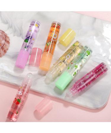 6 Pack Glitter Lip Gloss Set | Moisturizing Transparent Lip Care | Fragrant Lip Lotion for Soft Hydrated Lips - Buy Online on GoSupps.com