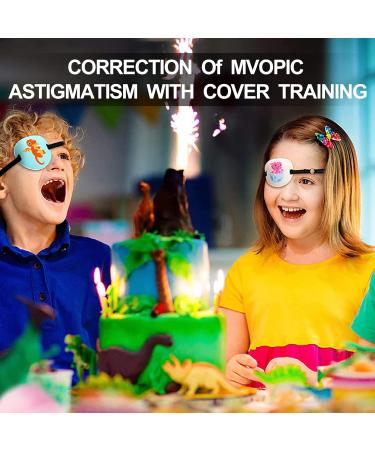 2pcs Pirate Eyepatch Elastic Eye Patch with Adjustable Buckle for Amblyopia Lazy Eye Lazy Glasses no Leakage Smooth Soft and Comfortable One Eye Cover for Pirate or Cosplay Costume (Pirate) - Buy Online on GoSupps.com