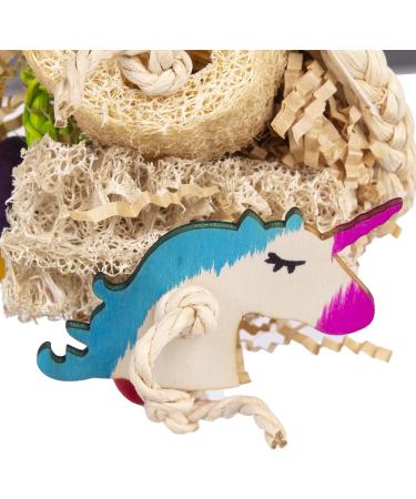 HappyBird Shred-Partyplate - Eco-Friendly Shredding Toy for Parakeets & Small Parrots | Best Bird Toys for Happy Birds - Buy Online on GoSupps.com