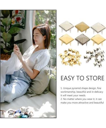 LALAFINA 80pcs Claws Apparel Brass 1.00X1.00X0.50CM Assorted Color - Buy Online on GoSupps.com