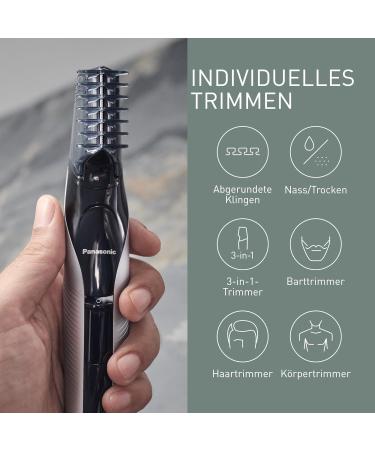 Buy Panasonic Wer9500Y1361 Replacement Trimmer Blade for ER-GD61 ER-GD51 ER-GK80 | Japanese Stainless Steel Beard & Body Hair Care - Buy Online on GoSupps.com