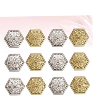 KOMBIUDA Wedding Stuff 12pcs Sugar Container Candy Container Hexagon Candy Holders Candy Box Candy Stand Western Style - Buy Online on GoSupps.com