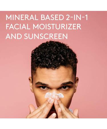 Barrel and Oak Bourbon Cedar 2-in-1 Face Moisturizer & Sunscreen SPF - Mineral Formula with Olive Leaf Extract & Aloe Vera - Non-Greasy, For All Skin Types - 2.25 oz - Buy Online on GoSupps.com