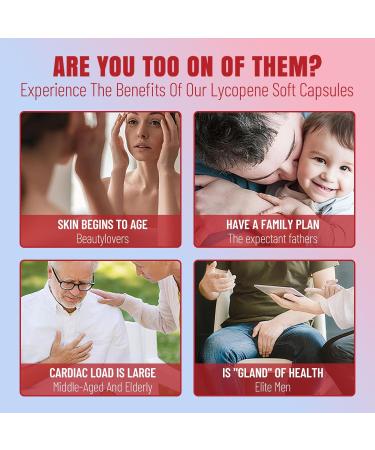 Wins Town Lycopene Softgel Capsule 500mg Super Vegetable Tomato Supplement Extract Supports Heart Prostate & Skin Health 100 Count - Buy Online on GoSupps.com