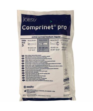 Comprinet Pro Anti-Thrombosis Compression Stockings - Thigh-Length Pack of 3 (Size 3) Enhanced Circulation Ideal for Travel & Recovery - Buy Online on GoSupps.com