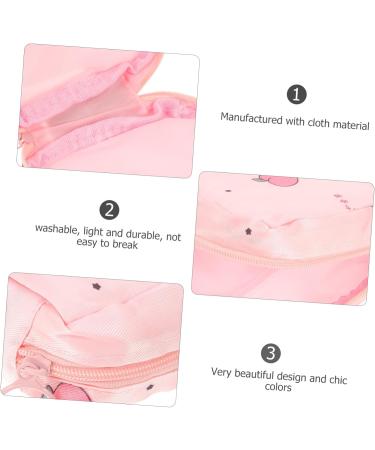 Goohochy 4-Piece Portable Ice Cream Bag Set | Multi-Purpose Menstrual Bandage & License Holder | Stylish Time Fabric Handbag - Buy Online on GoSupps.com