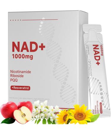 Gorani NAD+ Liquid Sticks Supplement 1000mg NR with Resveratrol & PQQ Berry Flavor 30 Packets. - Buy Online on GoSupps.com