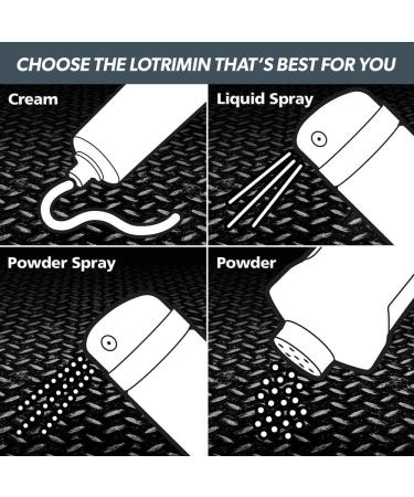 Lotrimin AF Cream 1% Clotrimazole Antifungal Treatment 0.42 oz - Athlete's Foot, Jock Itch, Ringworm - Clinically Proven Effective - Buy Online on GoSupps.com