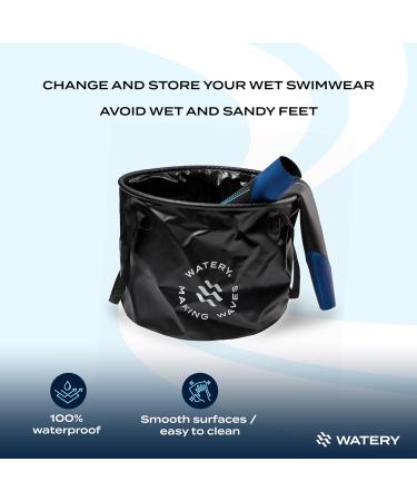 Watery Wetsuit Changing Mat | Waterproof Carry Bag & Dry Bag for Surfing & Beach | International Shipping - Buy Online on GoSupps.com