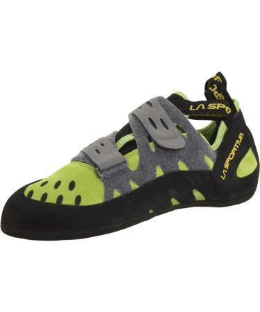 La Sportiva Men's Tarantula Climbing Shoe, Kiwi/Grey, 39
