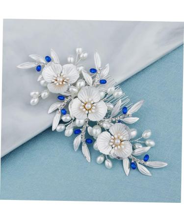 FRCOLOR Wedding Hair Clip Bridal Hair Clip Bridal Hair Accessory Flower Bridal Comb Vintage Hair Comb Pearl Hair Comb Pearl Hair Pin Tiara Bridal Hair Comb Bride Petals Wedding Accessories - Buy Online on GoSupps.com