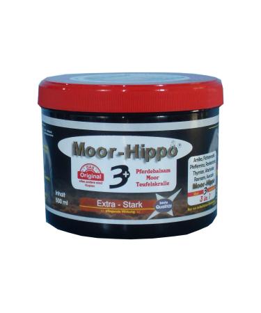 HagoYoicn Lth Moor - Hippo 3 horse balm with moor and devil's claw 500 ml