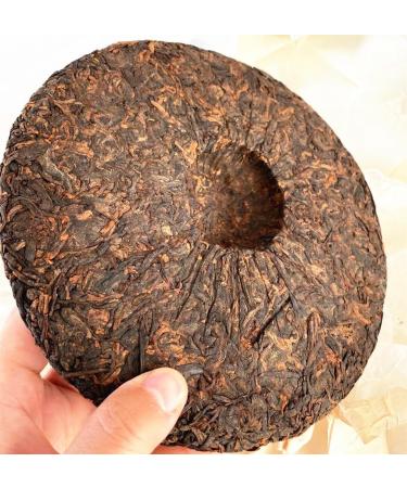 HQZM Yunnan Old Fermented Puer Tea Banzhang Old Tree Mature Tea Black Tea 357g Natural Flavor - Buy Online on GoSupps.com