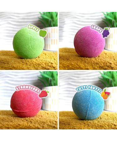 Zimpli Kids Bath Bombs - Children's Baff Fizzers Gift Set | Gentle, Skin Safe, Biodegradable - Buy Online on GoSupps.com