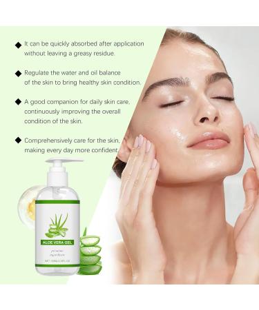 futiu Aloe Soothing Gel - Supports Daily Skin Repair Brightens Complexion Improves Skin Texture Suitable For Multiple Areas(2pcs) - Buy Online on GoSupps.com