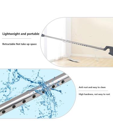 Button Adjustable Crutches Ergonomic Handles Lightweight Hand-Held Walking Aids for The Elderly Portable Medical Crutches with Adjustable D Run forward - Buy Online on GoSupps.com