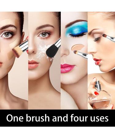 4 in 1 Double Ended Makeup Brush Set - Multi-functional Foundation & Concealer Brush for Perfect Application | International Shipping Available - Buy Online on GoSupps.com