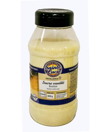 Saint Lucie Bourbon Vanilla Sugar | Bourbon Vanilla from Madagascar | 830g