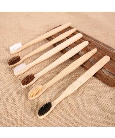 Eco-Friendly Gatuida 10th Bamboo Toothbrush Set | Organic & Portable Travel Toothbrushes | Disposable Hotel Accessories - Buy Online on GoSupps.com
