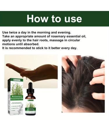 100% Pure Organic Rosemary Essential Oil for Hair Growth | Nourish Scalp Improve Circulation Relieve Itchy & Dry Scalp | 30ml Hair Care Oil - Buy Online on GoSupps.com