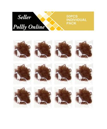 50PCS Brown Invisible Elastic Edge Mesh Bun Hair Nets for Ballet Dance - Buy Online on GoSupps.com