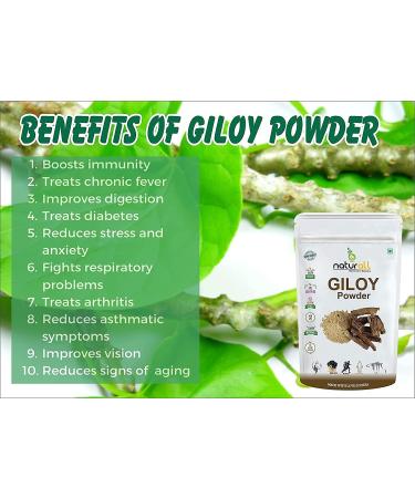 CROW Giloy Powder/Guduchi/Tinospora cordifola Powder - 500 GM X 2 1 KG by B Naturall - Buy Online on GoSupps.com
