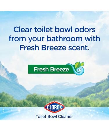 Clorox Toilet Bowl Cleaner with Bleach - Fresh Breeze Scent 24 oz | International Shipping Available - Buy Online on GoSupps.com