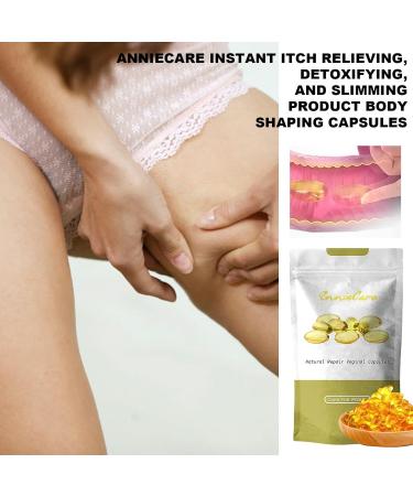 Hugsweet Anti-Itching Detox Slimming Capsules - Natural Relief for Vaginal Itching Odor & Dryness - Stay Clear & Fresh - Buy Online on GoSupps.com