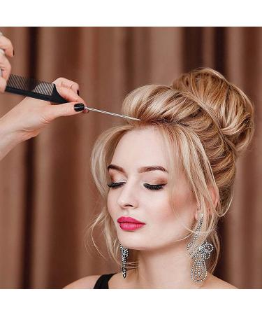 3-Piece Salon Hair Comb Set - Heat Resistant Carbon Teasing Combs for Women & Men - Buy Online on GoSupps.com