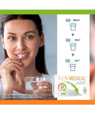 XLS MEDICAL XL-S MEDICAL - Weight Loss Aid Tablets Capture Food Fat - 180 Tablets - Buy Online on GoSupps.com