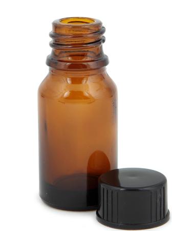 Vivaplex 24 Amber 10ml Glass Bottles with Lids - 1/3 oz Set - Buy Online on GoSupps.com