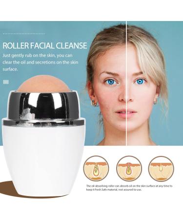 Facial Oil Absorbing Ball Roller - Reusable Volcanic Mud Massage Tool for Clean Skin | International Shipping - Buy Online on GoSupps.com
