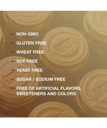 Solgar Ester-C Plus 500mg Vitamin C Capsules - 250 Vegetarian Capsules - Gentle, Non-Acidic Formula for Immune Support - Antioxidant, Non-GMO, Vegan, Gluten-Free, Kosher - Buy Online on GoSupps.com