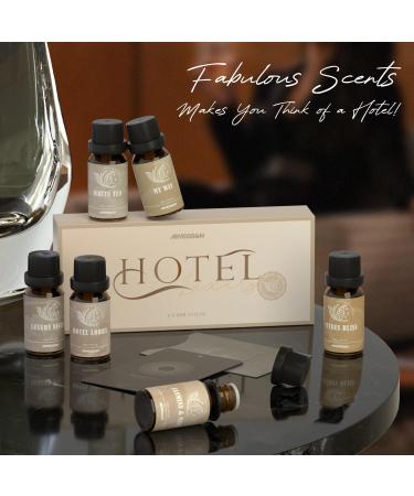Hotel Fragrance Oils Set - ARVIDSSON Premium Essential Oils for Candle Making & Diffuser - Luxury Night Jasmine & Mint White Tea Citrus Bliss Hotel Lobby Scent - Buy Online on GoSupps.com