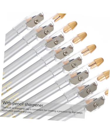 Outanaya 8pcs Pencil Sharpener Eyebrow Pencil Professional Highlighter Eye Liner Pen Eyebrow Liner - Buy Online on GoSupps.com