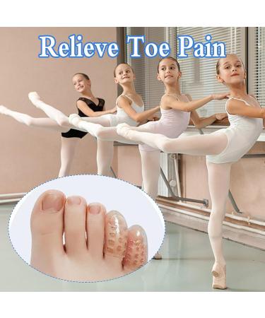 Silicone Toe Protectors - 30 Pcs Anti-Friction Gel Covers for Corns, Blisters & Ingrown Toenails - Buy Online on GoSupps.com