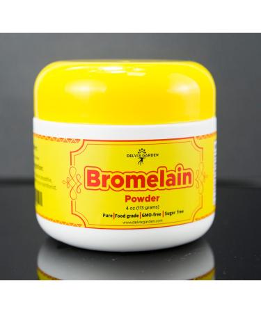 Bromelain Powder 2400 GDU, 4 oz (113 Grams): Bromelain Supplement Powder for Food Supplement, Meat tenderizer, and Others
