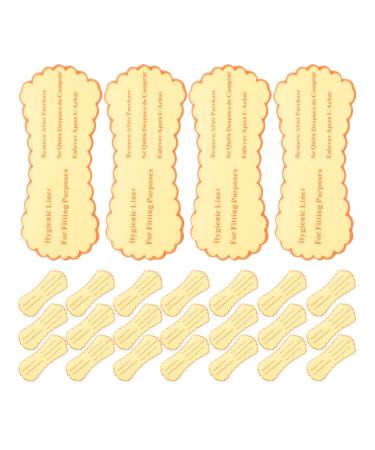 Solustre 50 pieces of self -adhesive hygiene sticker to try on protective underwear inserts Bath suits Label sticker sticker panthilly for
